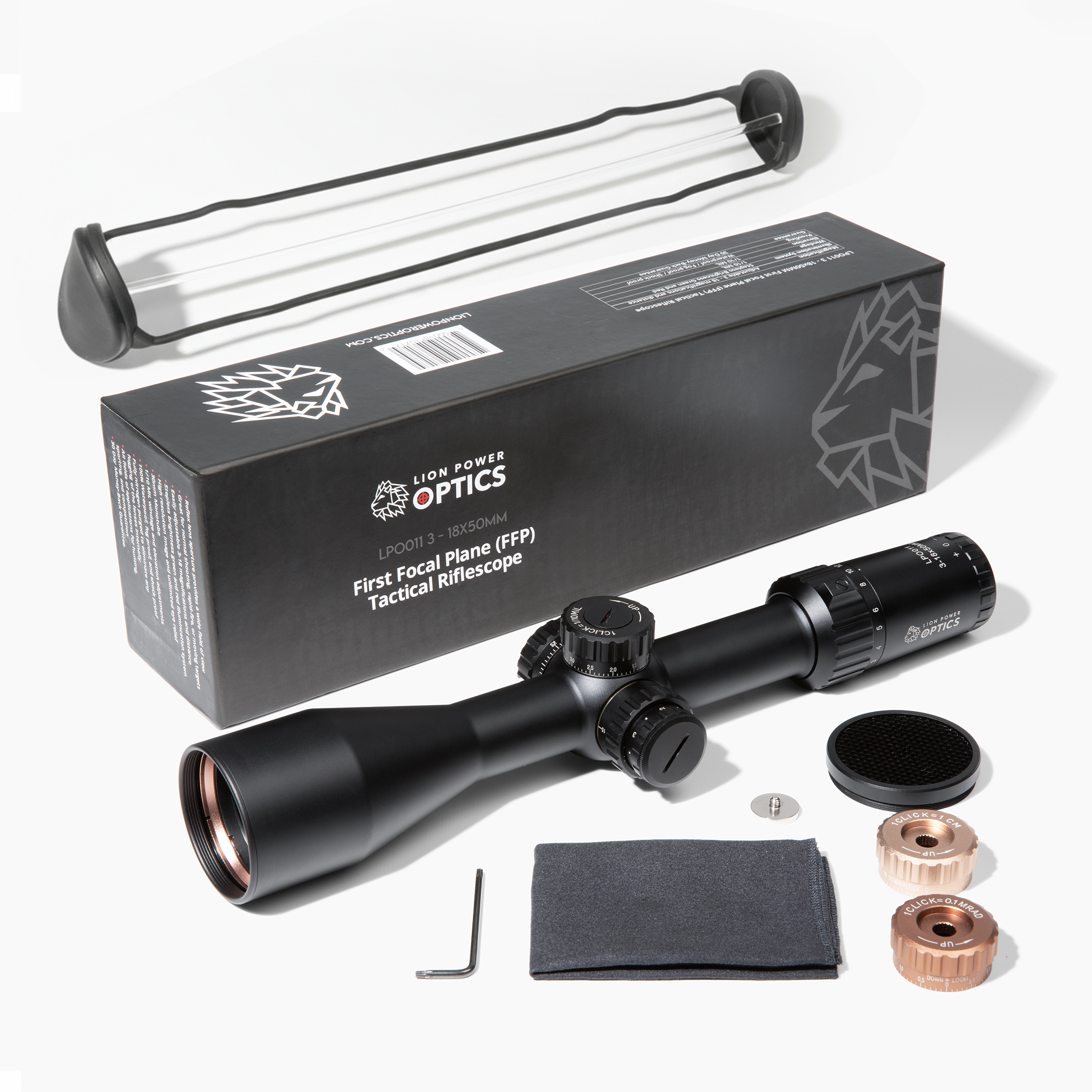 Montana 3-18x50MM Tactical Riflescope First Focal Plane (FFP)