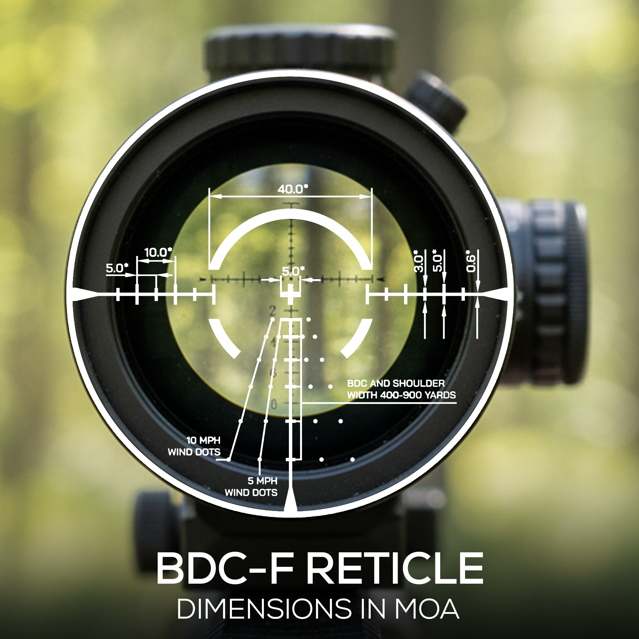 Montana 3-18x50MM Tactical Riflescope First Focal Plane (FFP)