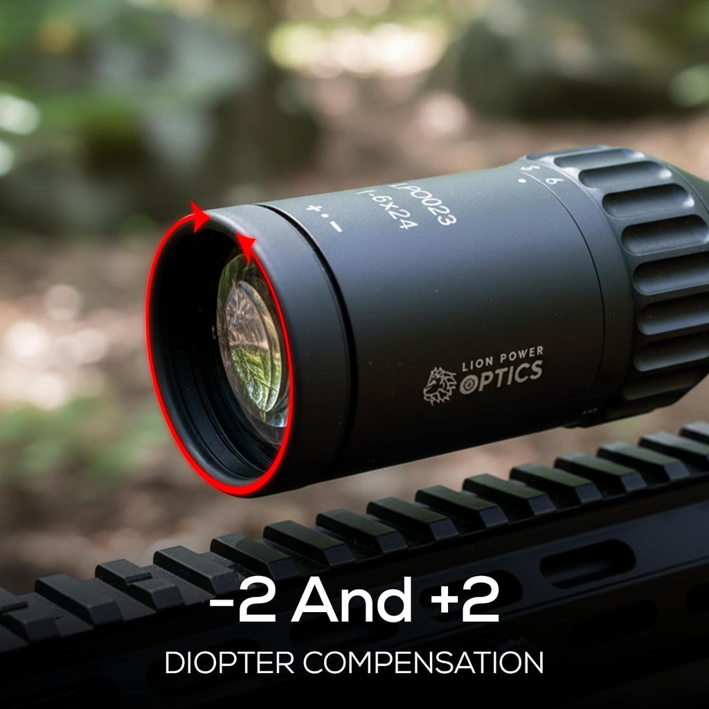 Tactical Riflescope 1-6x24