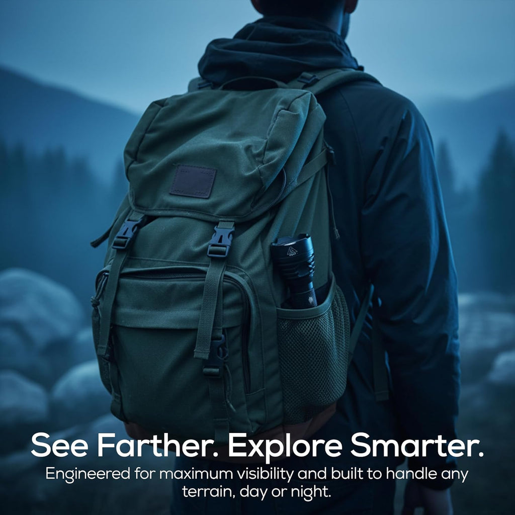 LED 2500 Lumens Long Range Tactical Flashlight