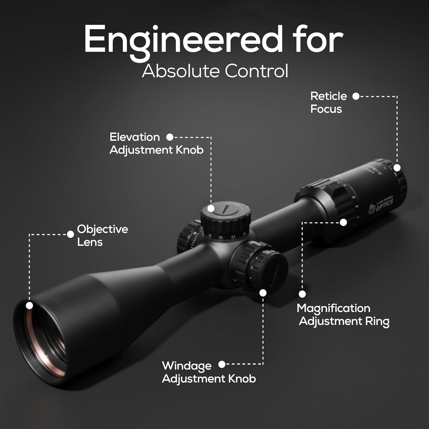 LPO Tactical Riflescope 1-6x24