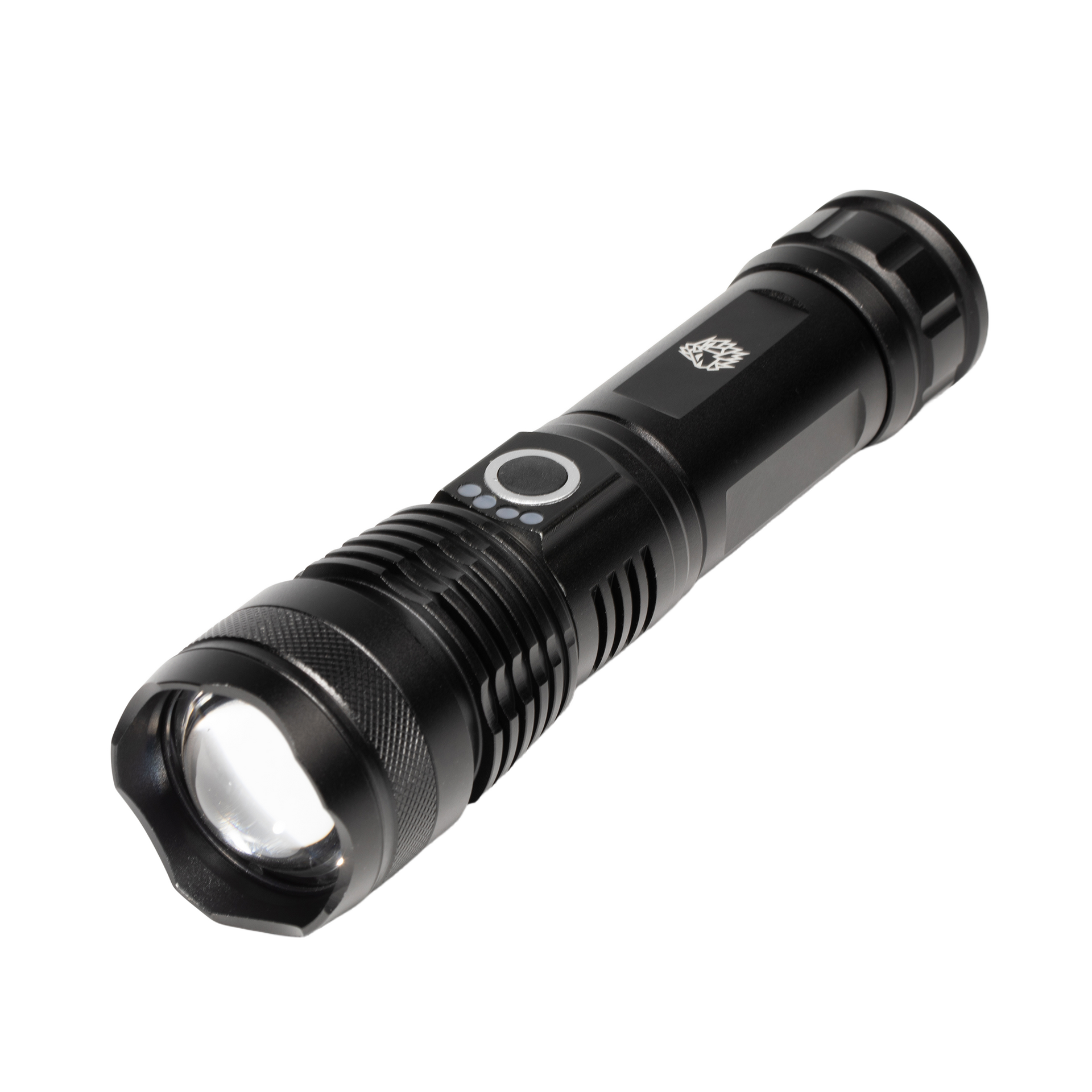 1800 Lumens High-Powered Waterproof Rechargeable Flashlight – Lion Power Optics 1800 Lumens High-Powered Waterproof Rechargeable Flashlight – Lion Power Optics