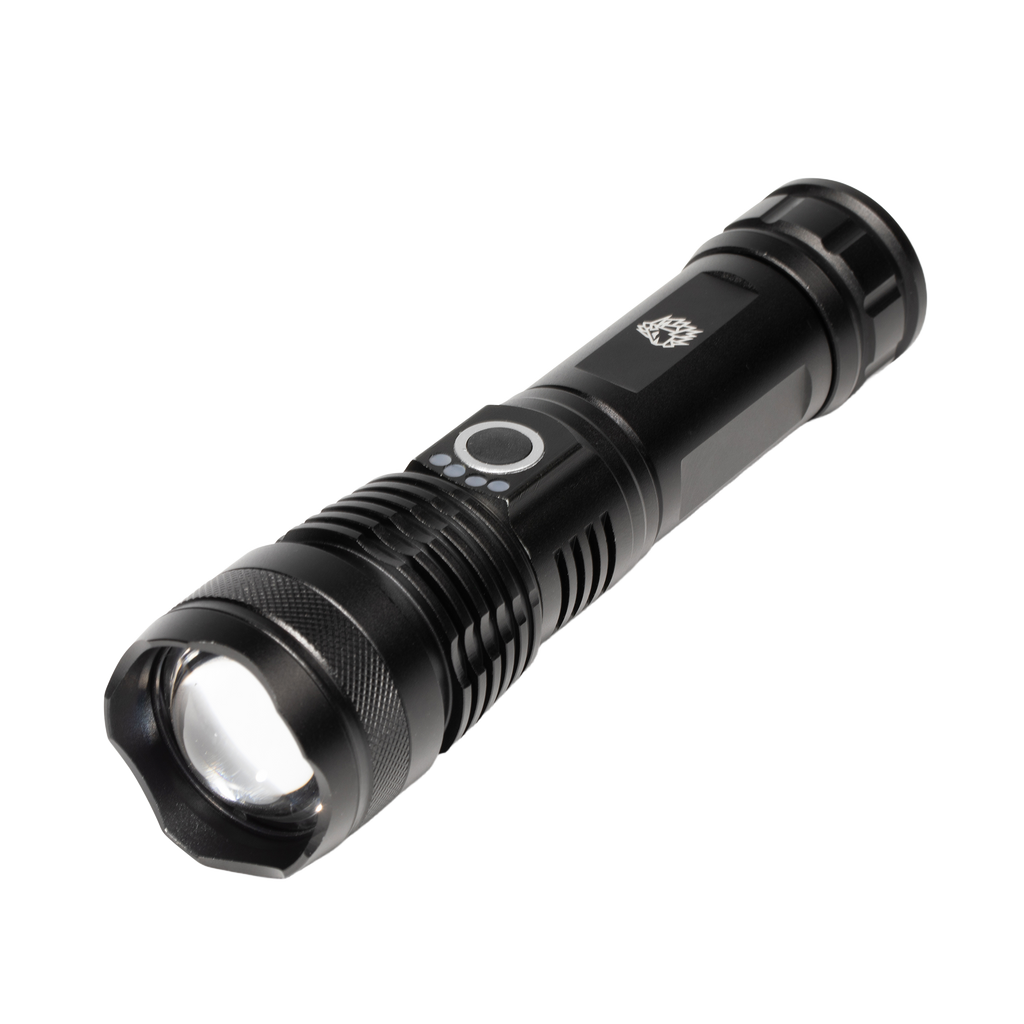 Waterproof Tactical Flashlight 1800 Lumens USB